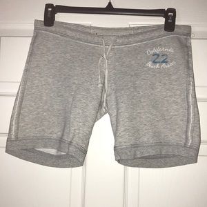 Hollister sweat shorts!